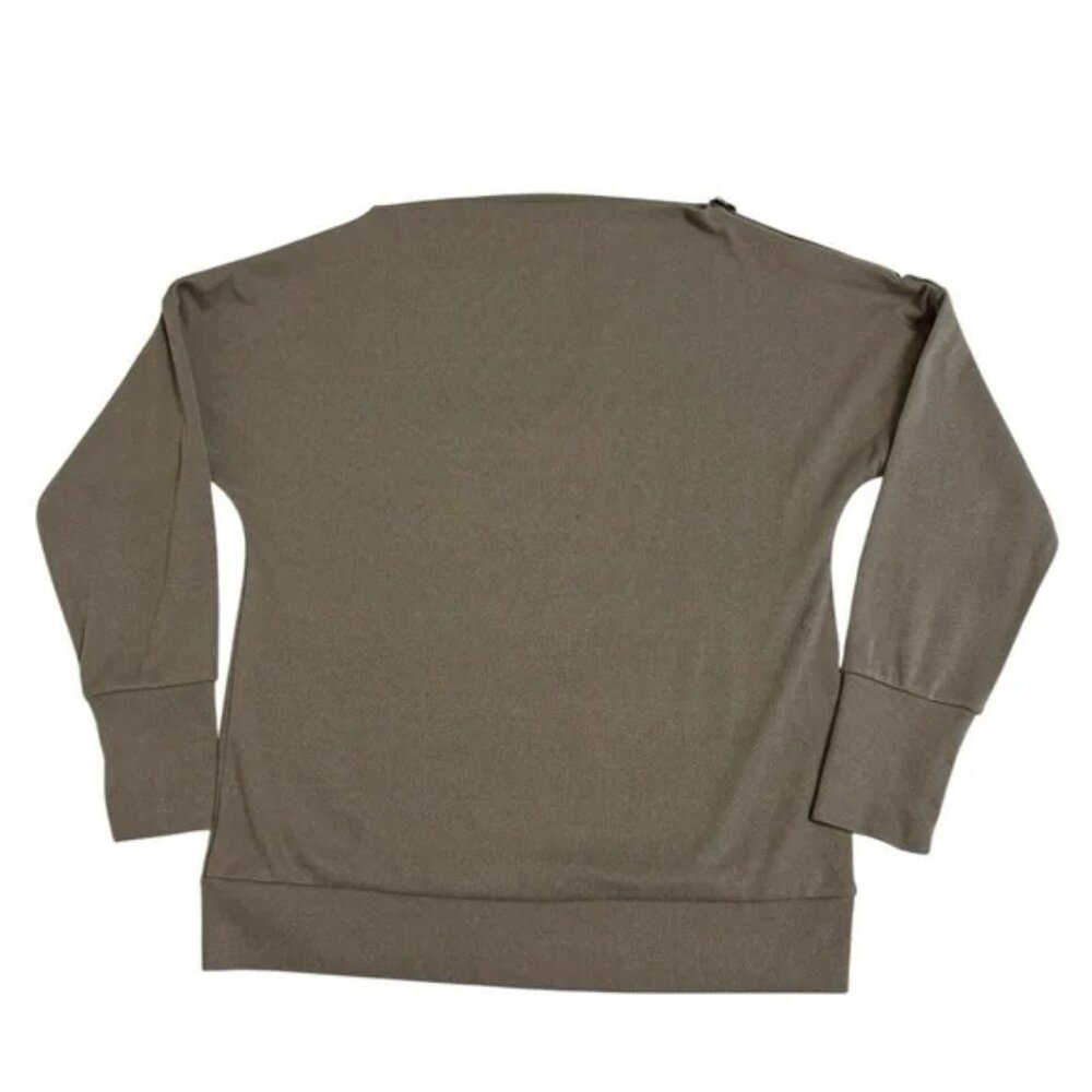 Brown Long Sleeve Top
